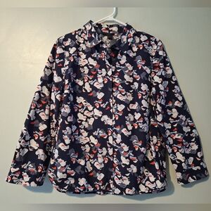 COS Floral Button-Down Shirt - 10